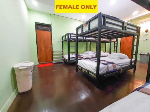 Bunk Bed in Female Dormitory Room   image 1