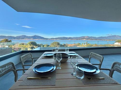 景觀, Appartement vue mer Royal Palm Porticcio in 波爾蒂喬