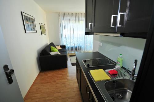 Konyha, Heldts Aparthotel in Eckernforde