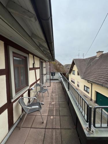 شرفة/ تراس, Hotel Grüner Baum (Hotel Gruner Baum) in Rastatt