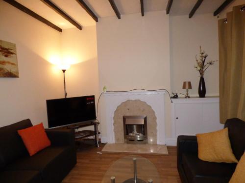 Közös társalgó / TV, Wellington House in Heanor központ