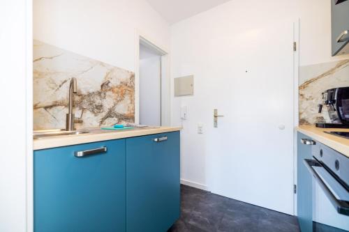 Konyha, Gemütliche, moderne Ferienwohnung in Stadtnähe (Gemutliche, moderne Ferienwohnung in Stadtnahe) in Lindleinsmuhle