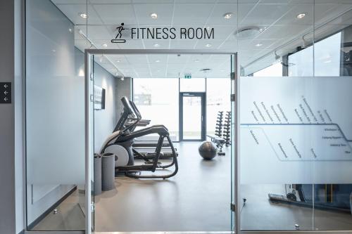 Fitness center, Four Points Flex by Sheraton Aarhus Skejby near AUH E301-196 Infektionssygdomme plan 3