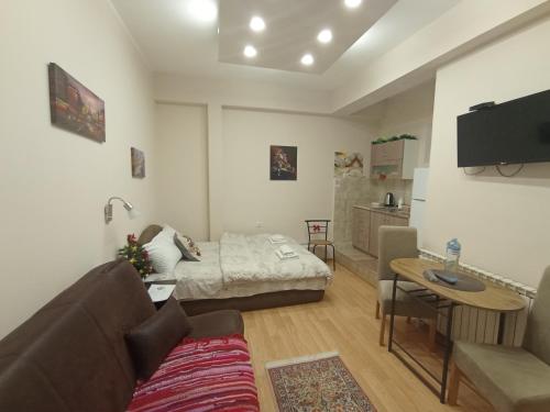 1 double bed, 1 sofa bed