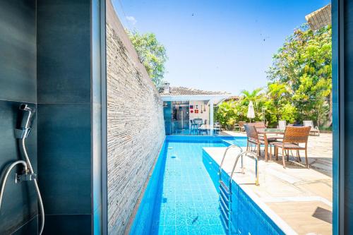 منظر, Bz79 Casa com Piscina e Sauna 180 metros da Praia! in ماغونهوس بيتش