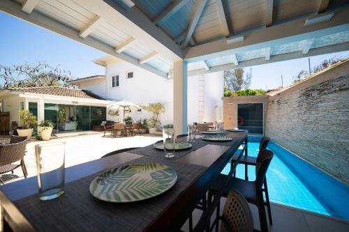 المرافق, Bz79 Casa com Piscina e Sauna 180 metros da Praia! in ماغونهوس بيتش
