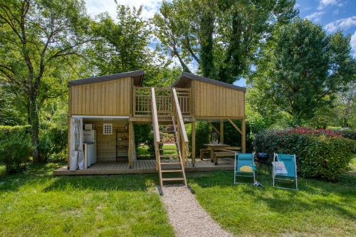 Viesnīcas āriene, Camping du Lac de Grolejac in Grolejac