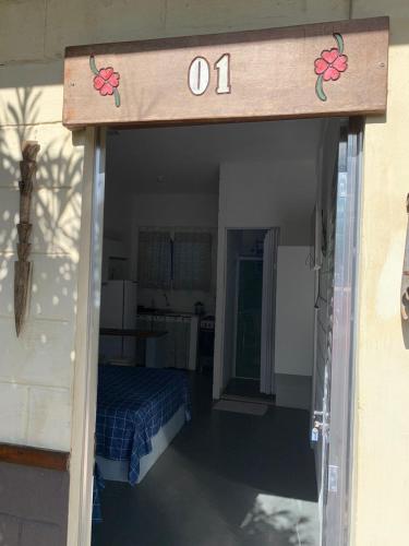 1 double bed, 1 bunk bed