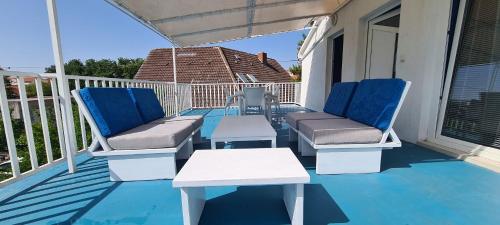 balkon/terras, Apartments Mat in Srima