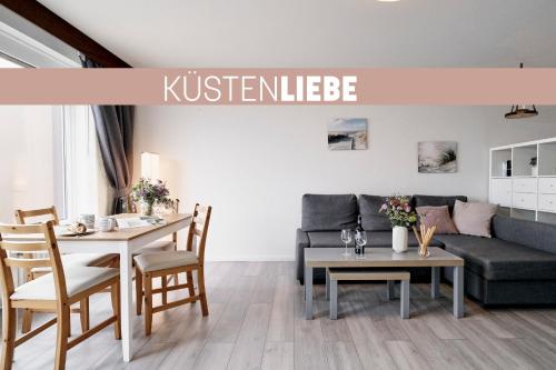 Küstenliebe -mit traumhaftem Meerblick und Balkon