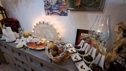 อาหารและเครื่องดื่ม, Ferienwohnung Aronia Garten in โอเบอร์ไวเซนทัล