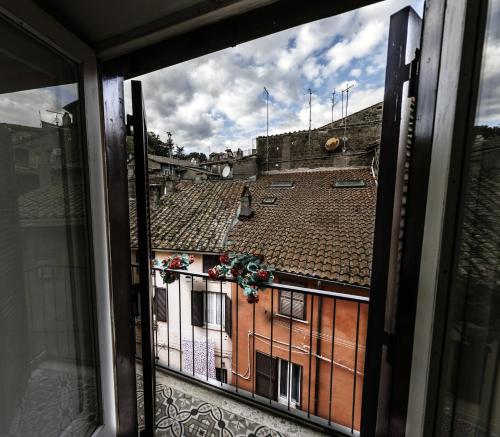 Terraza/balcón, La Soffitta della nonna in Ronciglione