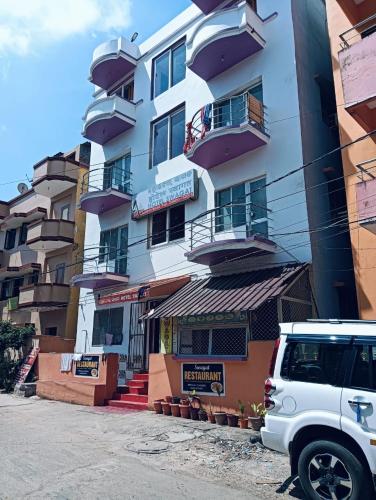 Exterior view, Hotel Swagat in Puri