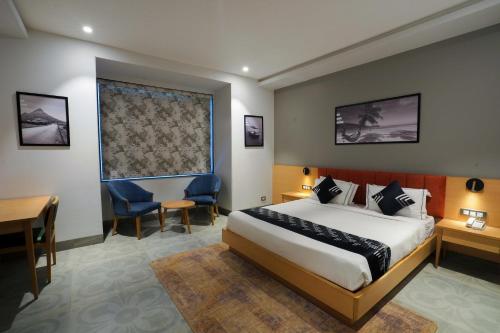 Spacious Deluxe Room room in Medalio Resort Udaipur Shobhagpura