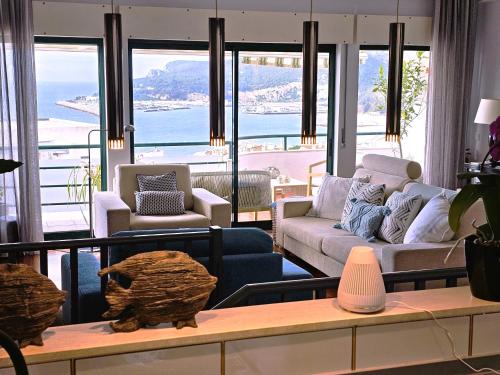 Vue océan, Casa Varandas do Mar by Sesimbra Sun Sea gîte à louer Ponta de São Pedro