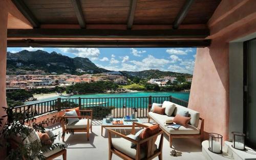 Balkon/terasa, Luxury waterfront Penthouse in Porto Cervo in Porto Cervo center