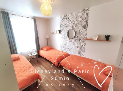 DisneyLand - Paris 20min - Parking - 7 personnes - Location saisonnière - Thorigny-sur-Marne