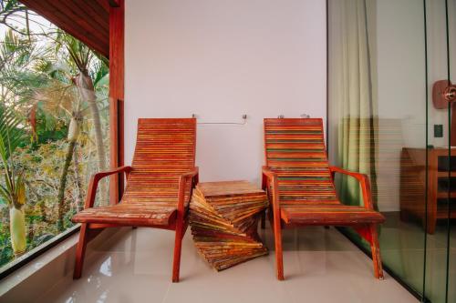 Erkély/terasz, Pousada Vista pro mar Ilhabela in Praia Saco da Capela