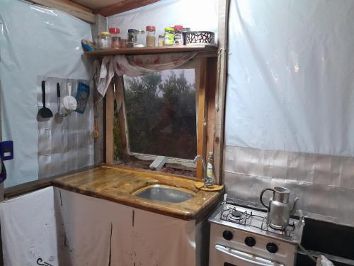 Kjøkken, Rancho Saralia in Barra de Valizas