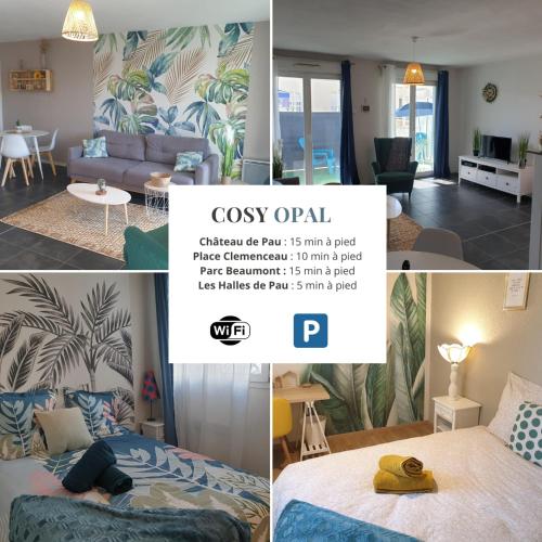 Cosy Opal - T3 - Terrasse & Stationnement gratuit, Pau