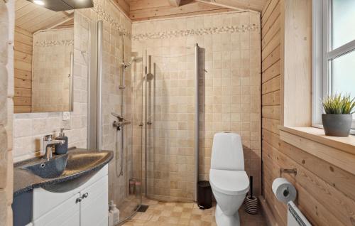 Bathroom, Awesome Home In Væggerløse With Sauna in Idestrup