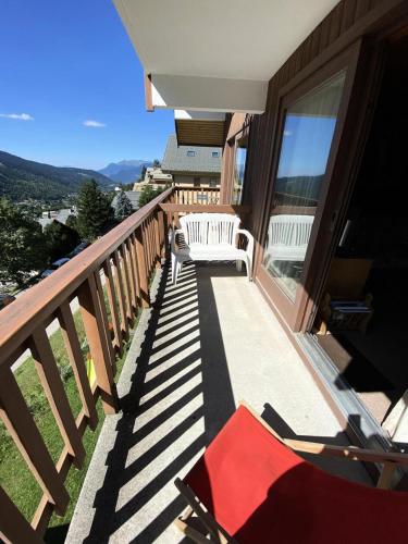 Residence Le Genevrier - Studio pour 4 personnes en plein centre de Meribel dans une residence calme in Lezeretta