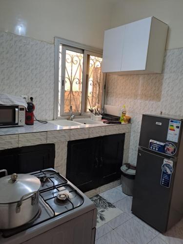 virtuvė, Appartement meublé, Zac Mbao, Rufisque (Appartement meuble, Zac Mbao, Rufisque) in Rufiskas