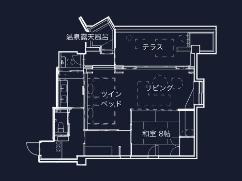 Ocean Villa B with open-air bath - Non-Smoking (2nd Floor)