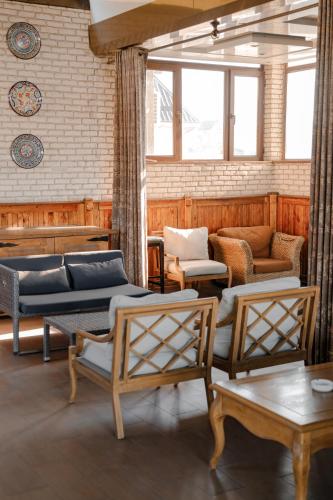 陽台/露台, 阿特拉斯酒店 (Hotel Atlas) in 杜尚貝