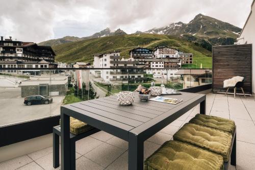 陽台/露台, All-Suite Resort Kuhtai in 庫泰
