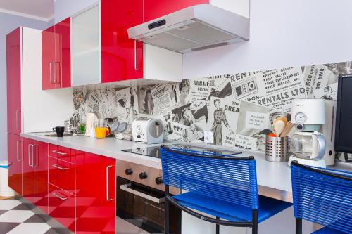 sala de TV, Retro Hostel in Poznań