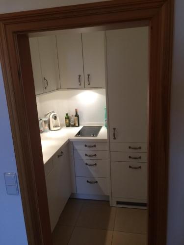 Konyha, Appartement Untersberg Blick in Anif