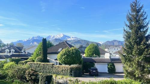 Kilátás, Appartement Untersberg Blick in Anif