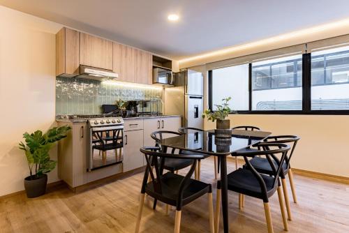 Kitchen, Mint Roma Residence in Condesa-Roma