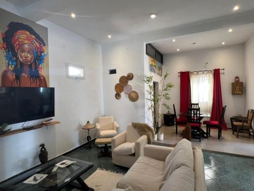 VILLA "MYKONOS" pour vos moments de detente en famille piscine privative, 3 chambre climatisees, sal in Ngaparou