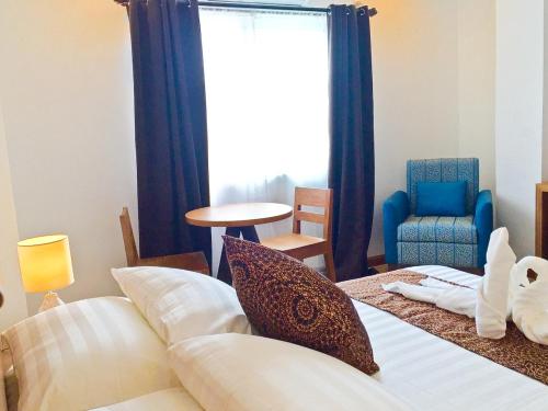 1 double bed