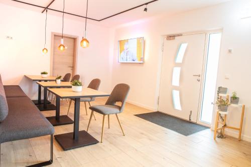 共用Lounge/電視區, Gästezimmer ROSS (Gastezimmer ROSS) in 霍恩林登