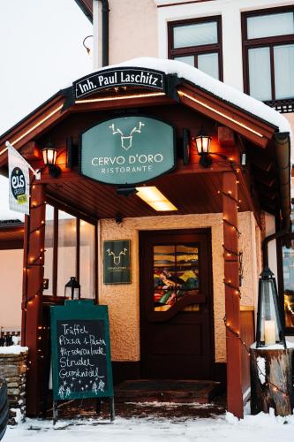Restoran, Cervo d'oro Appartement in Semmering