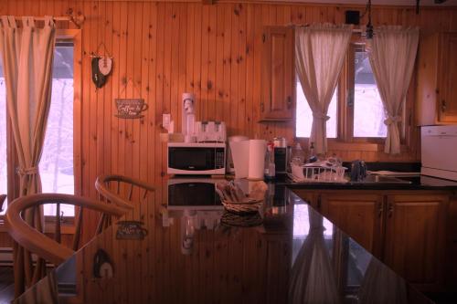 廚房, Chalet Whisper in 瓦爾達維德