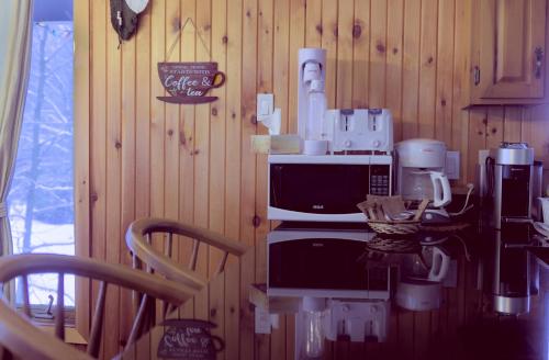 廚房, Chalet Whisper in 瓦爾達維德