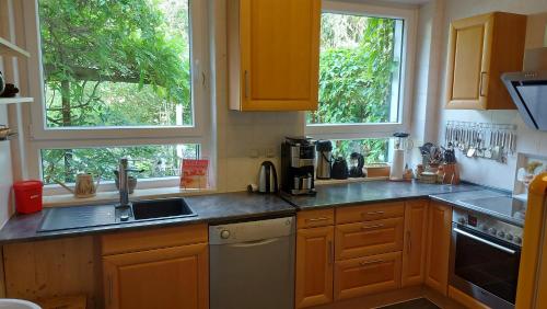 設施, Villa Gast - Salmagundi, für Gruppen bis 16 Gäste (Villa Gast - Salmagundi, fur Gruppen bis 16 Gaste) in 坎普-博恩霍芬