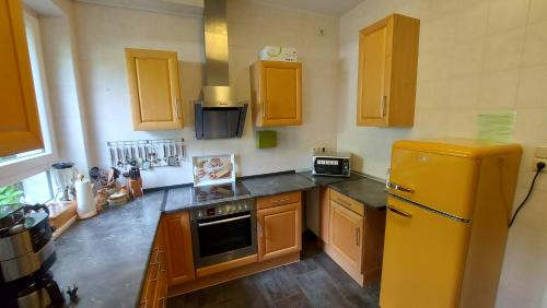 廚房, Villa Gast - Salmagundi, für Gruppen bis 16 Gäste (Villa Gast - Salmagundi, fur Gruppen bis 16 Gaste) in 坎普-博恩霍芬