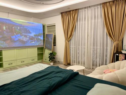 Four P Home's - Luxury Apartment - 공용 라운지/TV 시청 구역