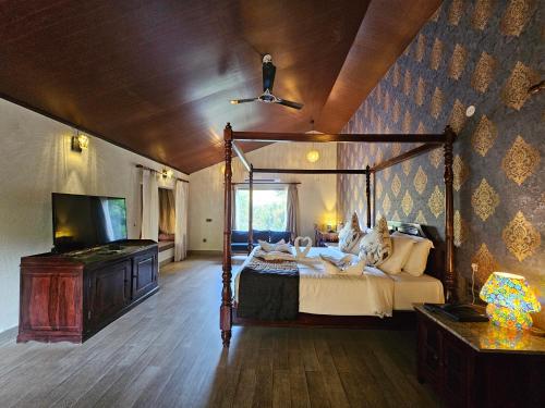 Gir Lion Safari Camp Sasan Gir in ササンギル