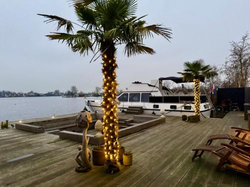 NEW - LITTLE IBIZA, on a lake near Amsterdam, with HOT TUB!, Vinkeveen (Foto 5)