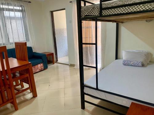 1 bunk bed
