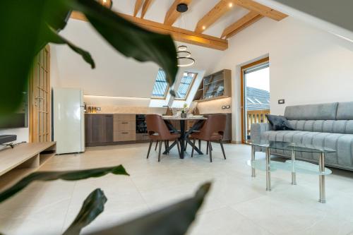 廚房, Apartma pri Hrvatu in 斯雷德尼亞華斯-博希尼尤