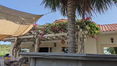 레스토랑, Private Poolside, Loft-Like Condo with Panoramic Grace Bay Views, Walk to Beach, Restaurants, & Turt in 프로비덴시알스