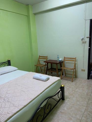 1 double bed