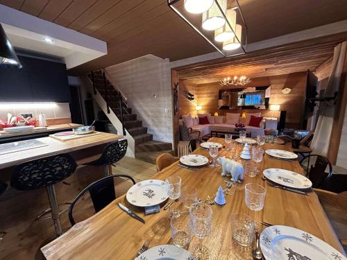 Grand appartement contemporain 10 pers, proche pistes et centre, ascenseur et Wifi inclus - FR-1-180 in Meribel